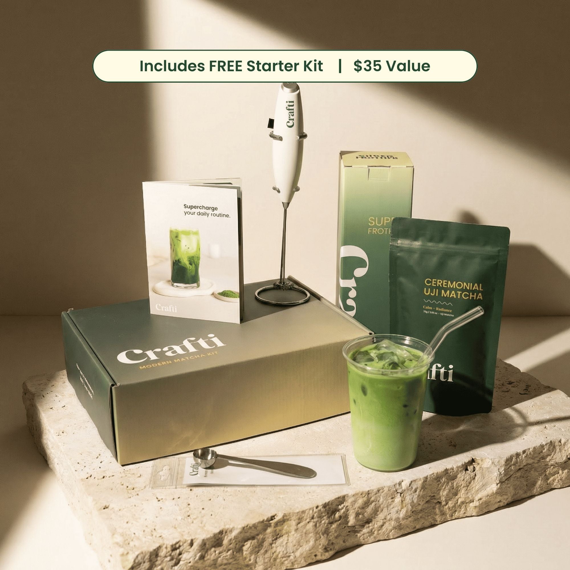 1-Minute Matcha Kit – Crafti Singapore