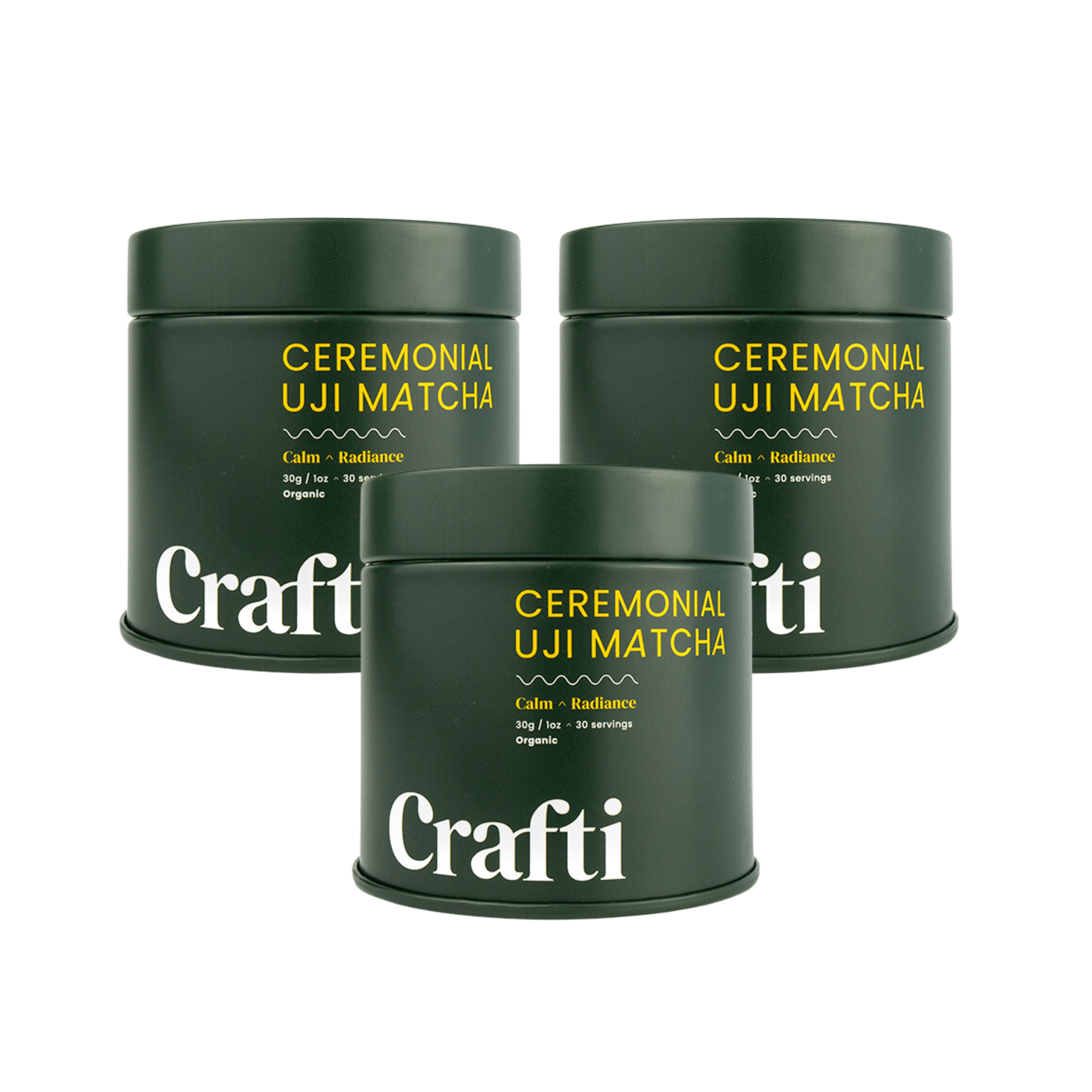 [Bundle of 3] Ceremonial Uji Matcha 30g