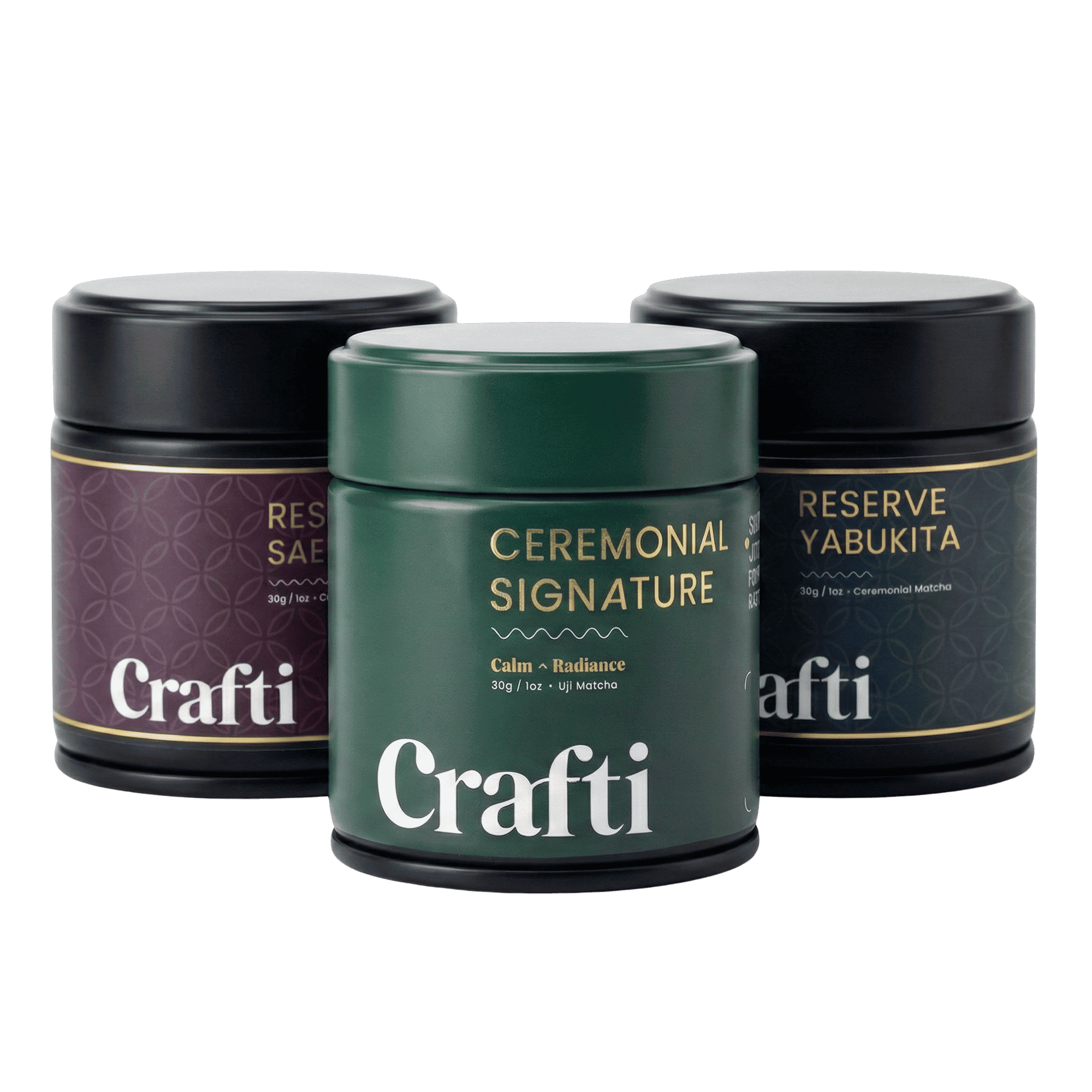 [Tasting Pack of 3] Reserve Saemidori, Reserve Yabukita, Ceremonial Signature