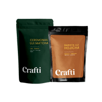 [Bundle of 2] Ceremonial Uji Matcha / Barista Uji Hojicha 100g