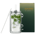 Crafti Slow Sippin' Double Walled Glass Tumbler